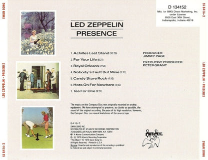 Presence (CD) | Excellent (EX) Near Mint (NM) - ROCK / USED *EXCELLENT*