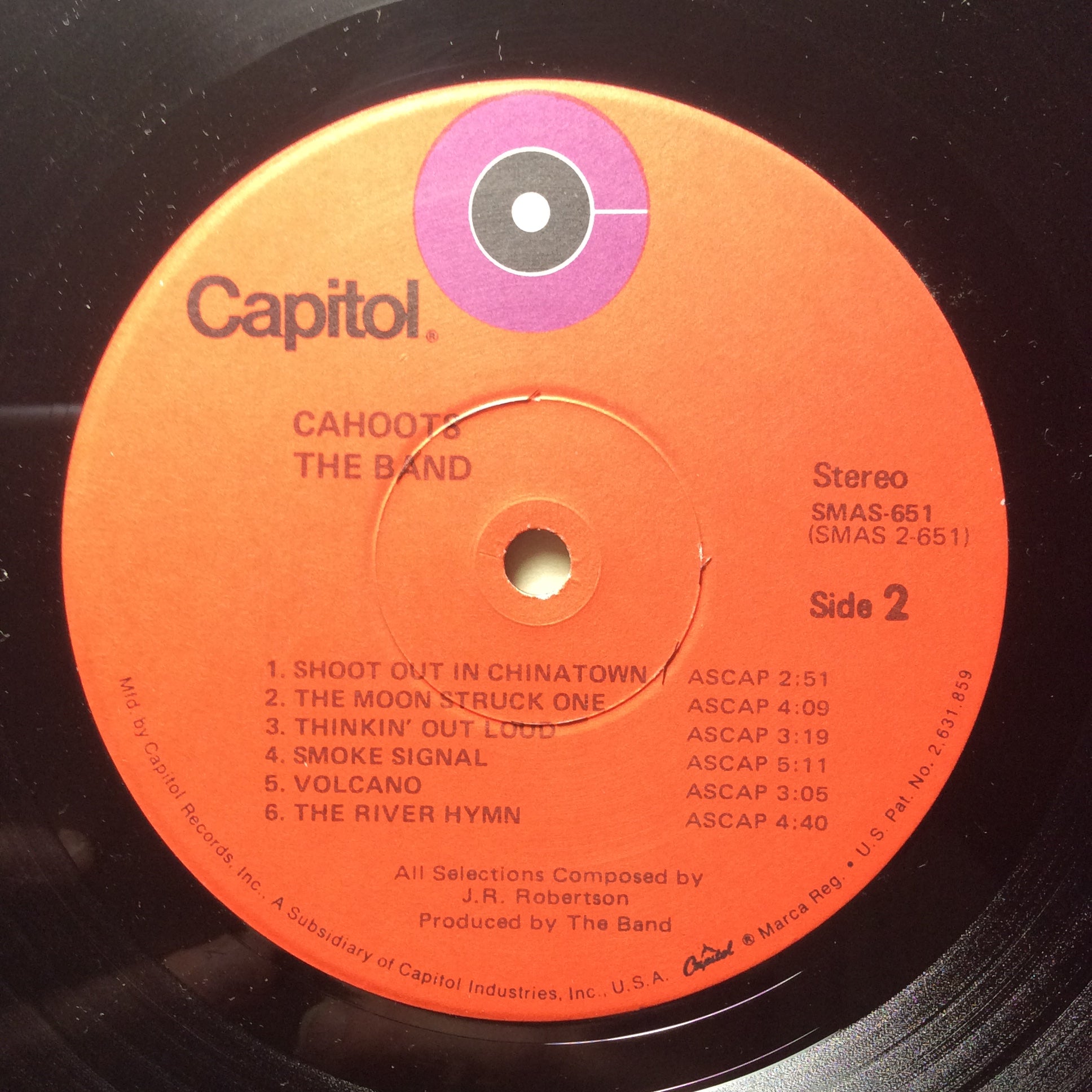 Cahoots (VINYL) | Excellent (EX) Excellent (EX) - ROCK / USED *EXCELLENT*