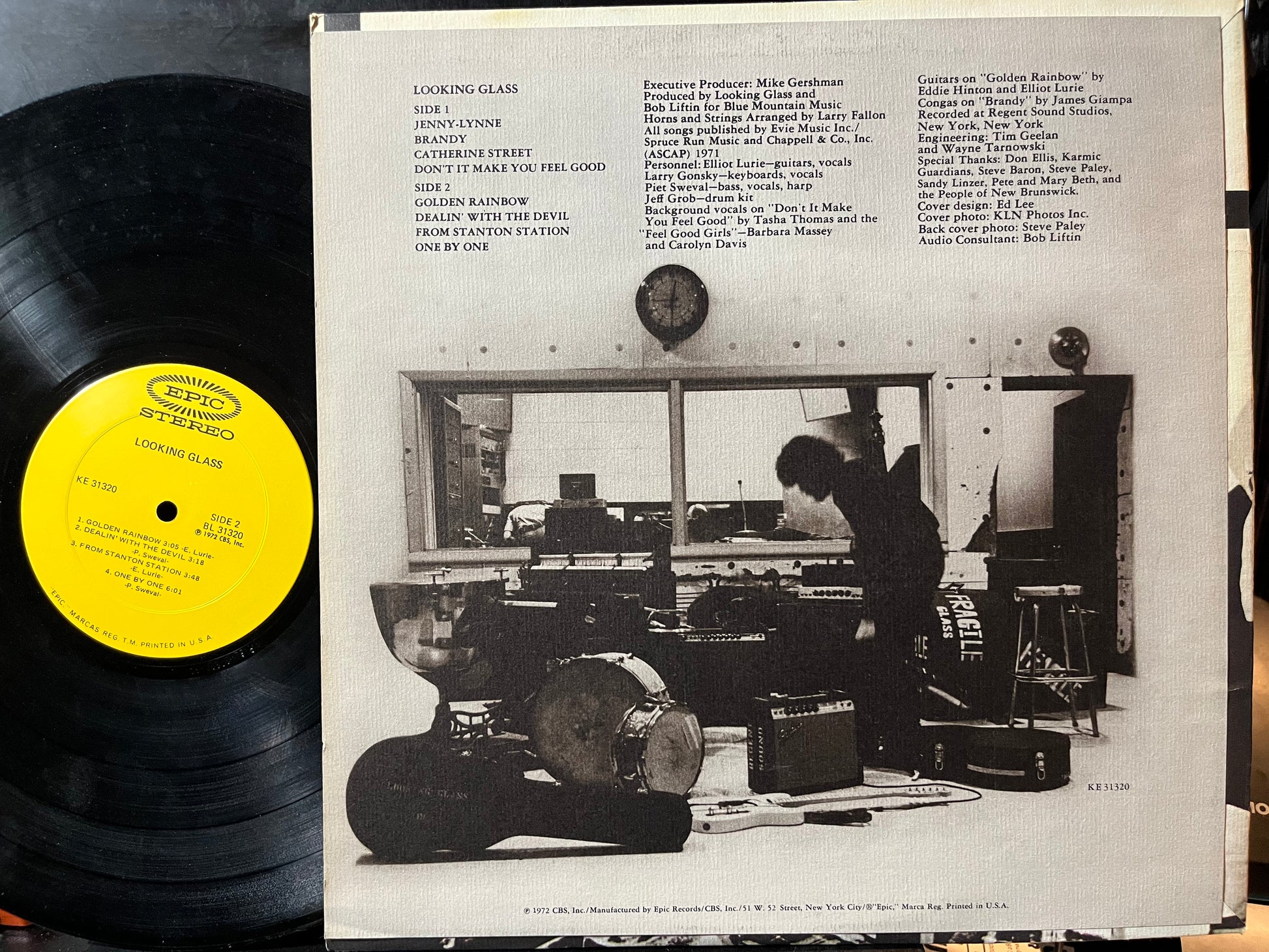 Looking Glass - Looking Glass (VINYL) | Excellent+ (EX+) Near Mint (NM) - ROCK / USED *EXCELLENT*