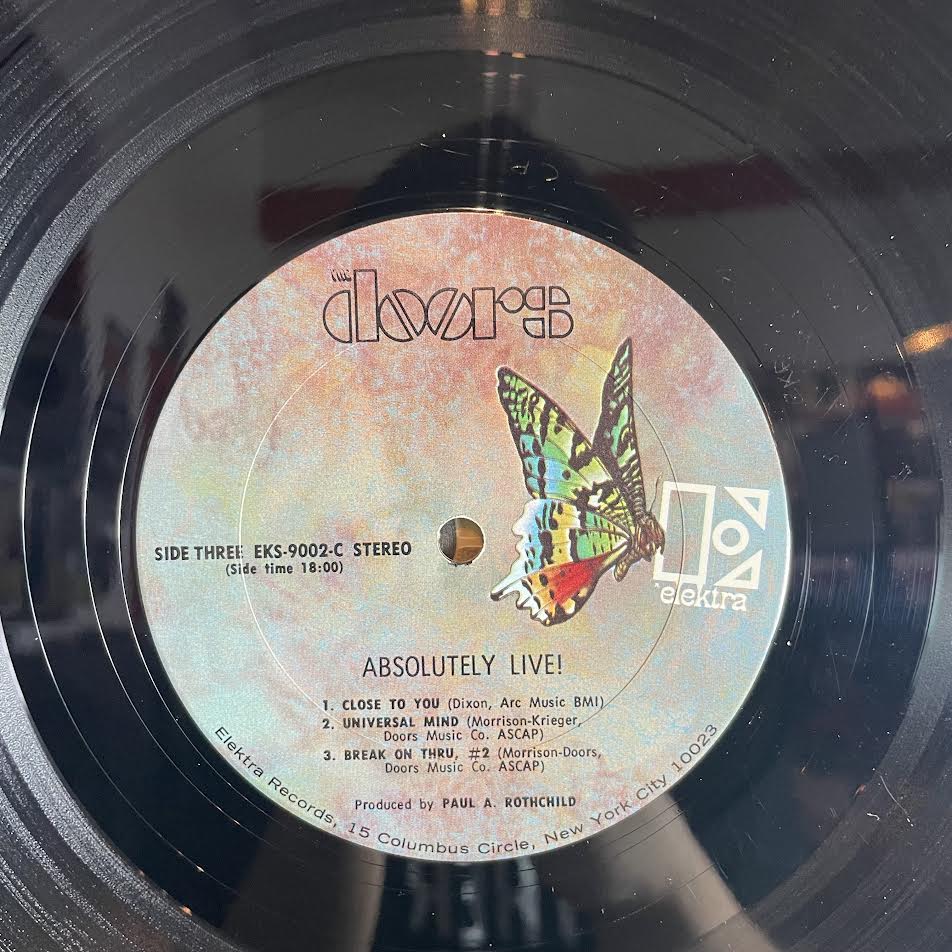 The Doors - Absolutely Live (2xVINYL) | Excellent (EX) Excellent (EX) - ROCK / USED *EXCELLENT*