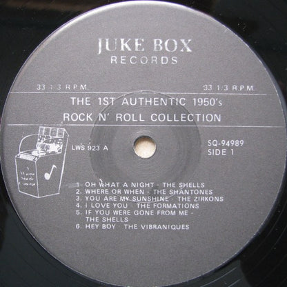 Various - The First Authentic 1950's Rock & Roll Collection *BOX* | Excellent (EX) Very Good Plus (VG+) - ROCK / USED *EXCELLENT*
