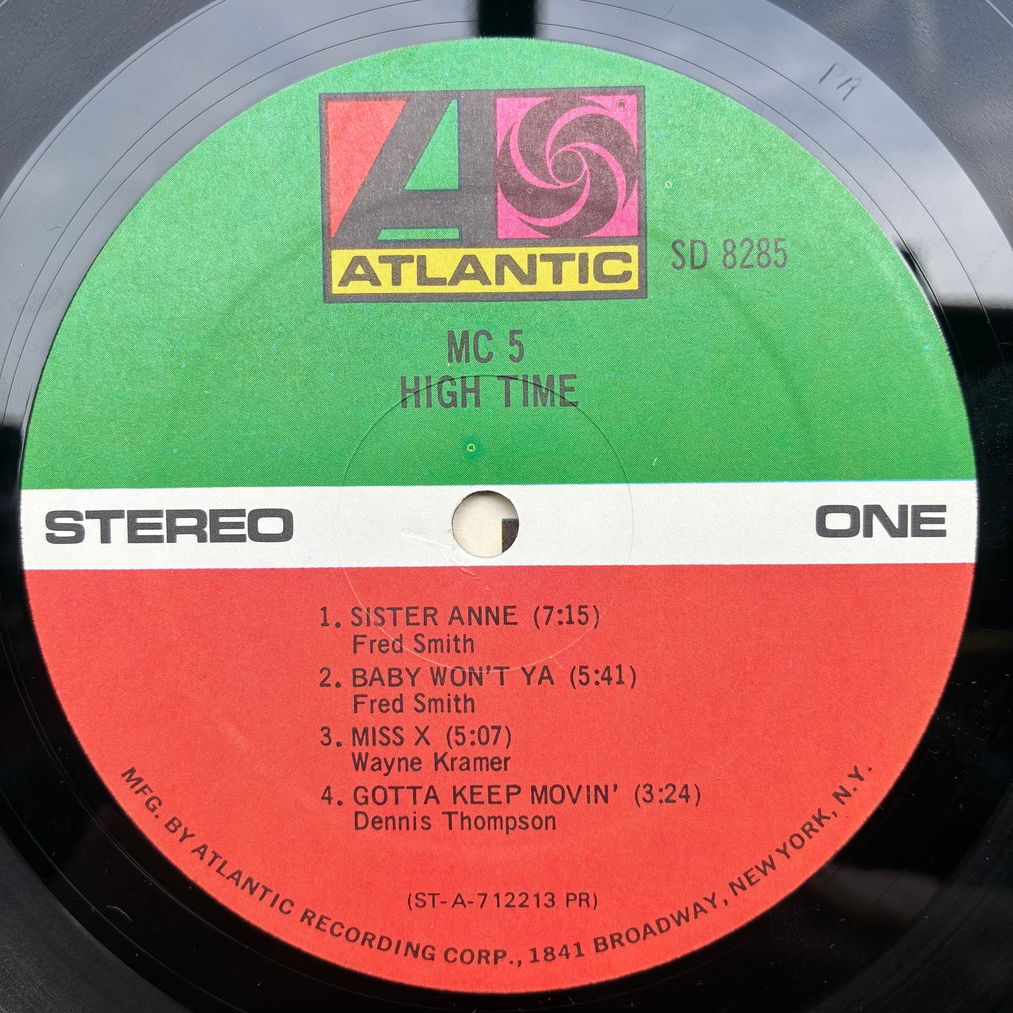 MC5 - High Time (VINYL LP) | Excellent (EX) Very Good Plus (VG+) - ROCK / USED *EXCELLENT*