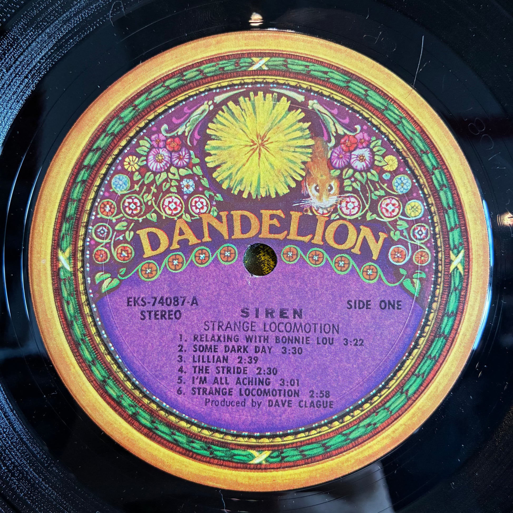 Siren (13) - Strange Locomotion (VINYL) | Excellent (EX) Very Good Plus (VG+) - ROCK / USED *EXCELLENT*