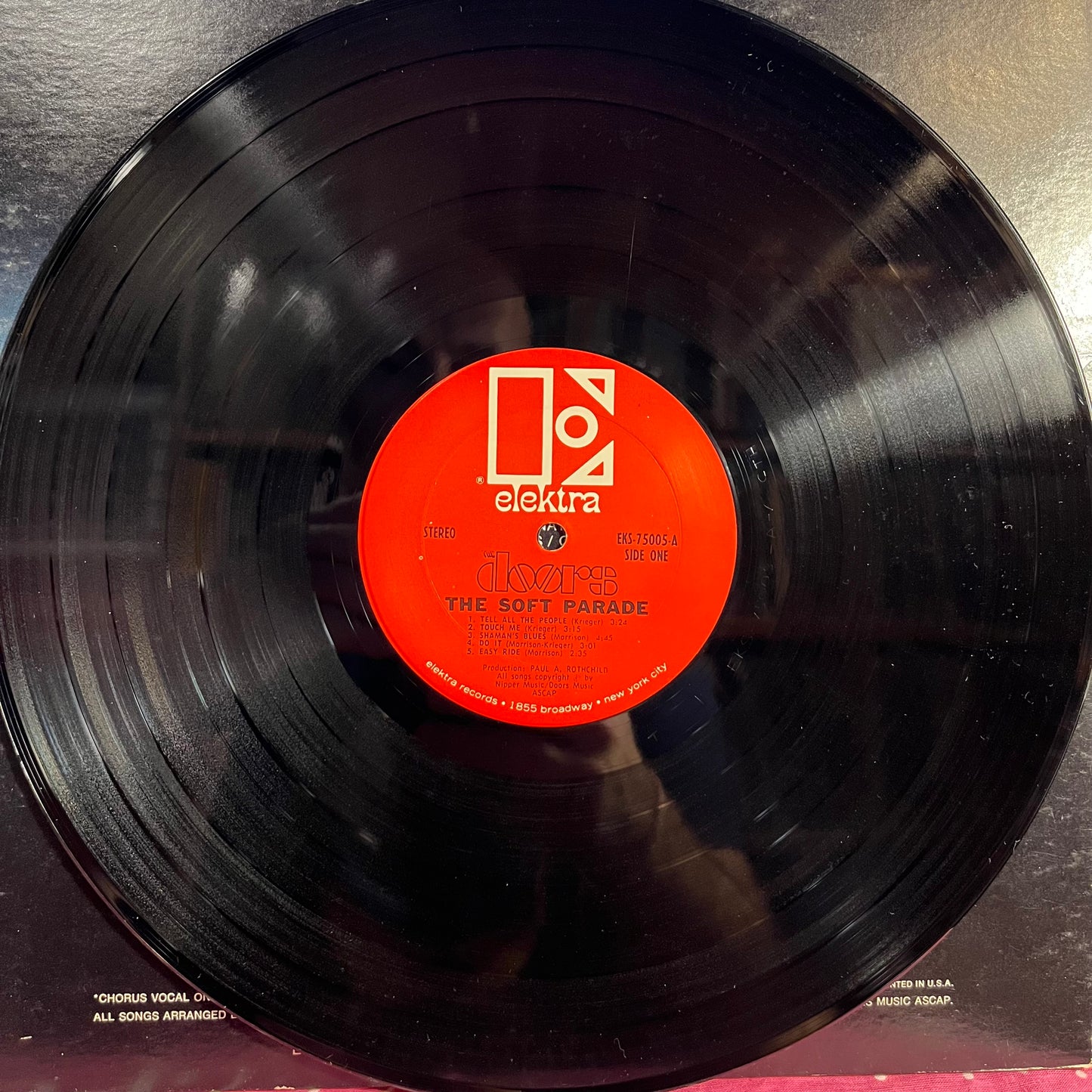 The Doors - The Soft Parade *TERRE HAUTE* | Excellent (EX) Very Good Plus (VG+) - ROCK / USED *EXCELLENT*