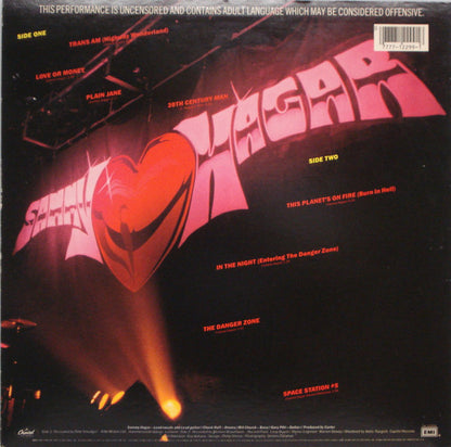 Sammy Hagar - Live 1980 | Excellent (EX) Very Good Plus (VG+) - ROCK / USED *EXCELLENT*