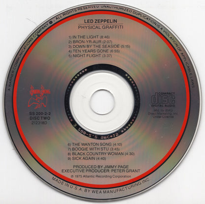 Physical Graffiti (2xCD) | Excellent (EX) Near Mint (NM) - ROCK / USED *EXCELLENT*