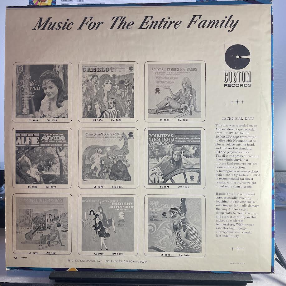 The Generation Gap - Up Up And Away (VINYL) | Excellent (EX) Very Good (VG) - ROCK / USED *EXCELLENT*