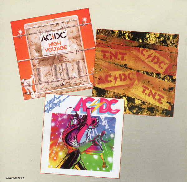 AC/DC - High Voltage (CD Epic – EK 80201) | USED Excellent (EX) Near Mint (NM) - ROCK / USED *EXCELLENT*