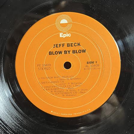 Blow By Blow (VINYL) | Excellent (EX) Near Mint (NM or M-) - ROCK / USED *EXCELLENT*