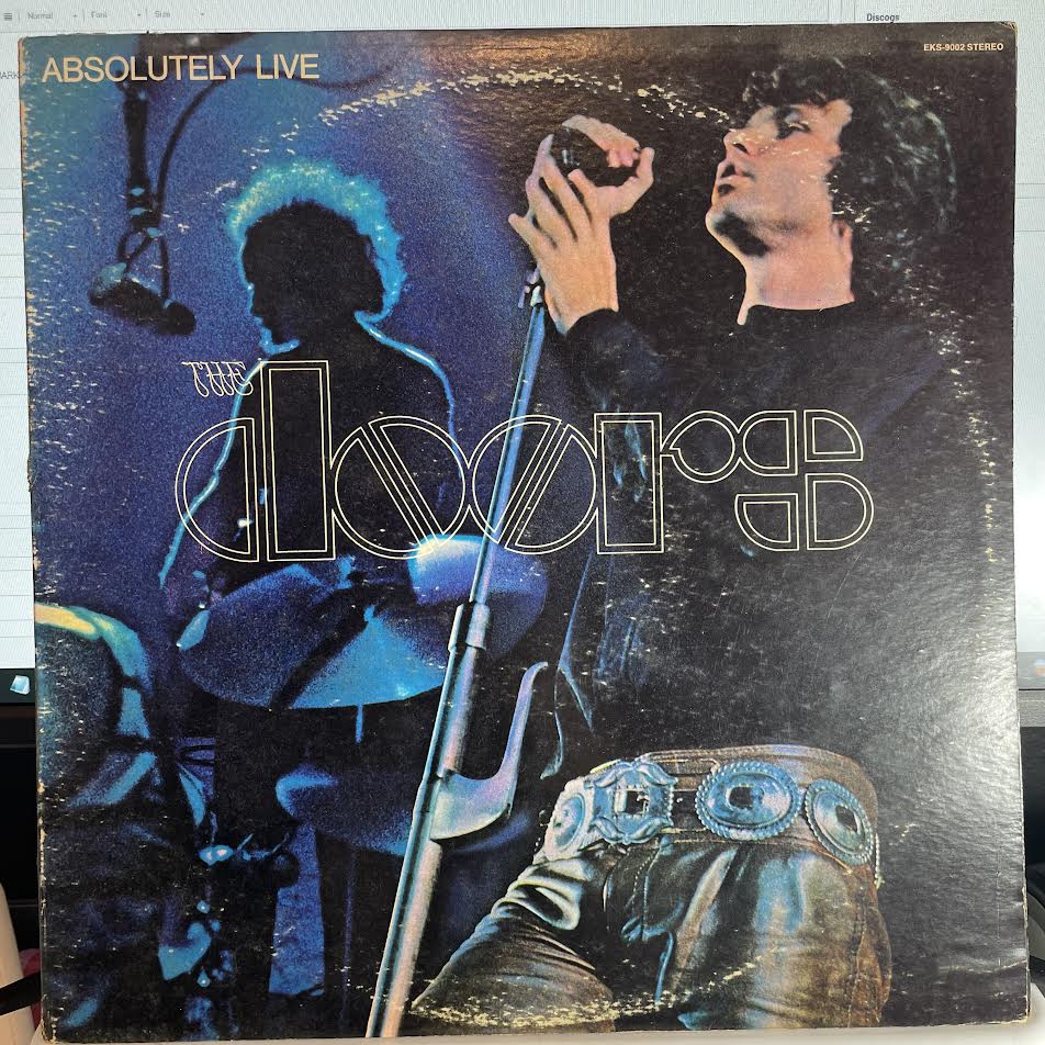 The Doors - Absolutely Live (2xVINYL) | Excellent (EX) Excellent (EX) - ROCK / USED *EXCELLENT*