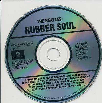 The Beatles - Rubber Soul (CD) | Excellent (EX) Excellent (EX) -ROCK / USED *EXCELLENT*