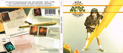 AC/DC - High Voltage (CD Epic – EK 80201) | USED Excellent (EX) Near Mint (NM) - ROCK / USED *EXCELLENT*