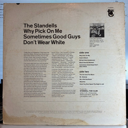 The Standells - Why Pick On Me - Sometimes Good Guys Don't Wear White (VINYL) | - ROCK / USED *EXCELLENT*