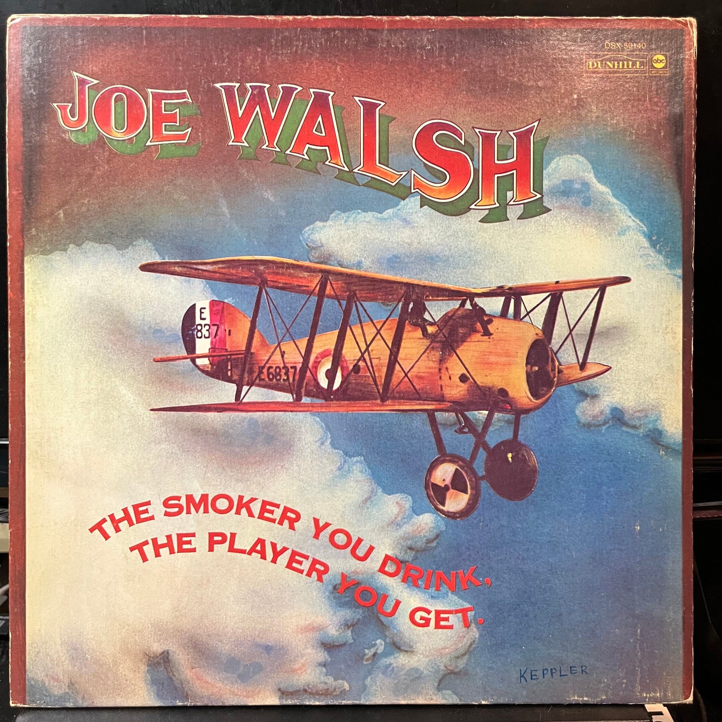 Joe Walsh - The Smoker You Drink, The Player You Get (VINYL LP ABC DUNHILL DSX-50140 1974) | USED - ROCK / USED *EXCELLENT*