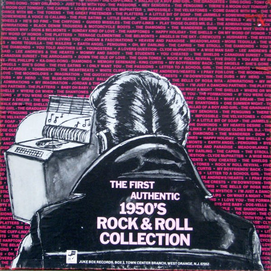 Various - The First Authentic 1950's Rock & Roll Collection *BOX* | Excellent (EX) Very Good Plus (VG+) - ROCK / USED *EXCELLENT*