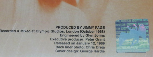 Led Zeppelin (VINYL) | Excellent (EX) Near Mint (NM or M-) - ROCK / USED *EXCELLENT*