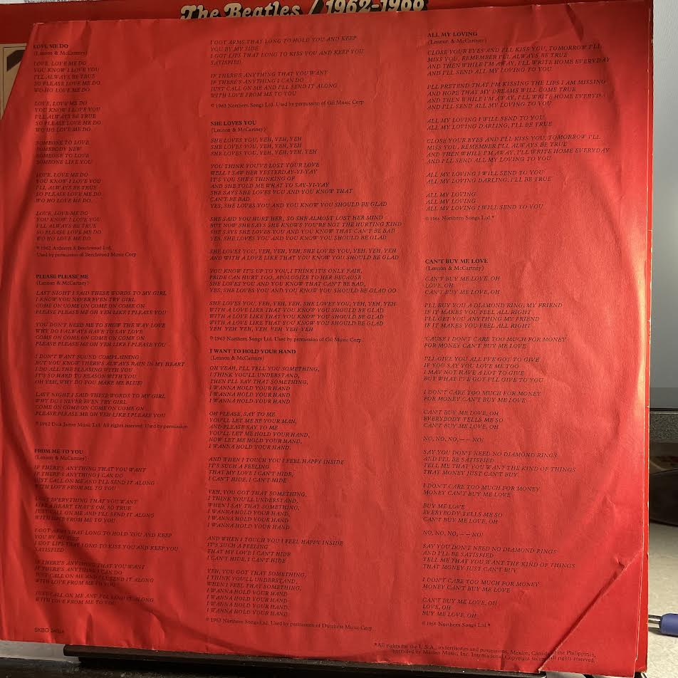 1962-1966 (2xVINYL) | Excellent (EX) Excellent+ (EX+) - ROCK / USED *EXCELLENT*