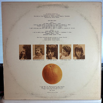 Jeff Beck Group - Jeff Beck Group (VINYL) | Excellent (EX) Very Good Plus (VG+) - ROCK / USED *EXCELLENT*