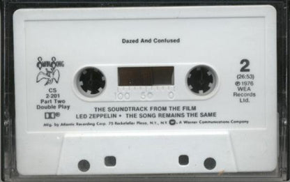 The Soundtrack From The Film The Song Remains The Same (2XCASSETTE) | Excellent (EX) Excellent (EX)