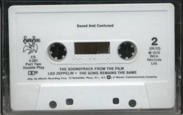 Led Zeppelin - The Soundtrack From The Film The Song Remains The Same (2XCASSETTE) | Excellent (EX) Excellent (EX) - ROCK / USED *EXCELLENT*