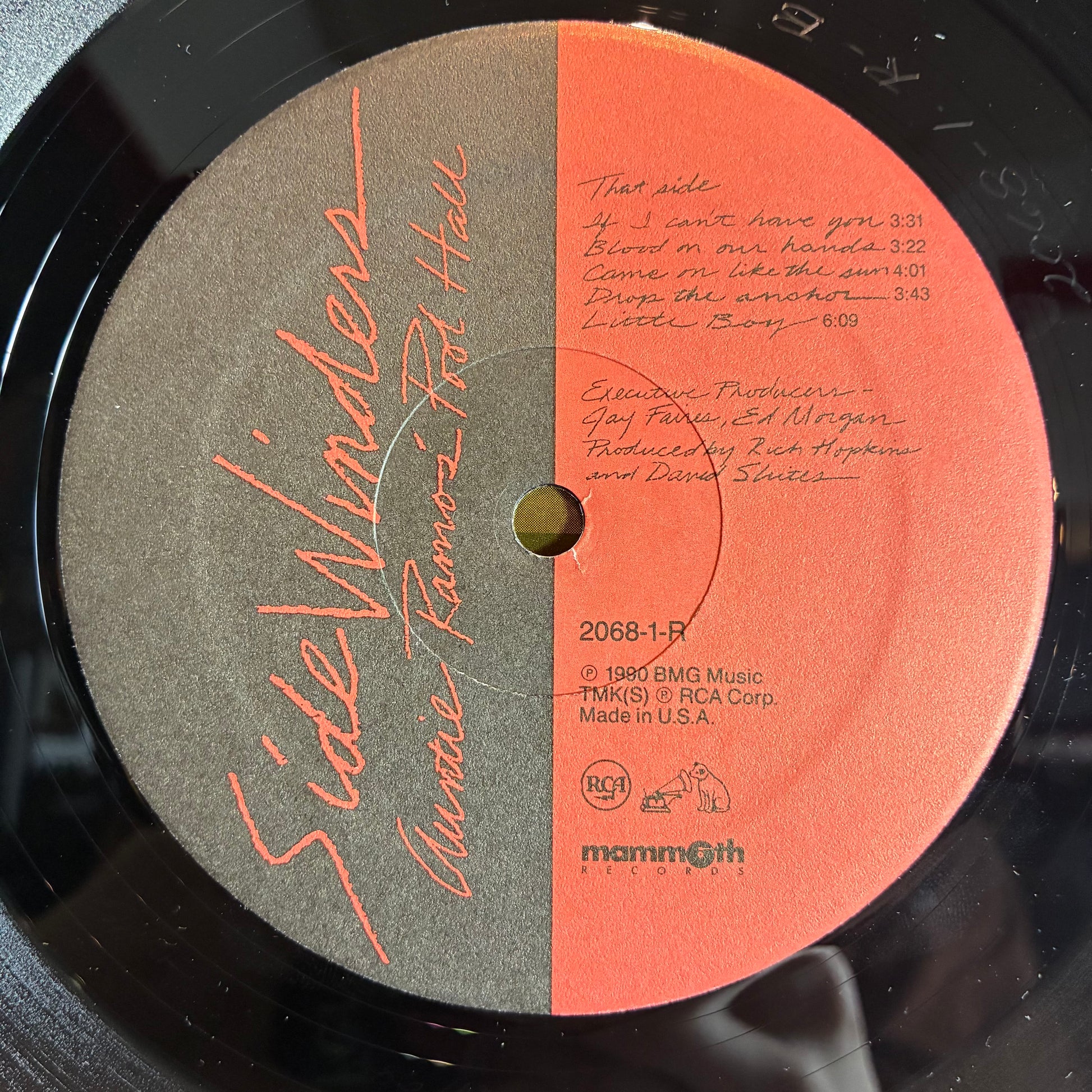 Sidewinders (2) - Auntie Ramos' Pool Hall (VINYL) | Excellent (EX) Excellent (EX) - ROCK / USED *EXCELLENT*