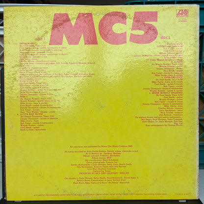 MC5 - High Time (VINYL LP) | Excellent (EX) Very Good Plus (VG+) - ROCK / USED *EXCELLENT*