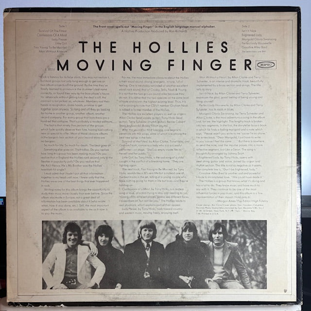 Moving Finger (VINYL) | - ROCK / USED *EXCELLENT*