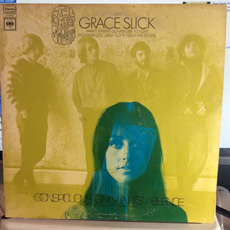 The Great Society - Conspicuous Only In Its Absence (VINYL LP) | Excellent (EX) Excellent (EX) - ROCK / USED *EXCELLENT*