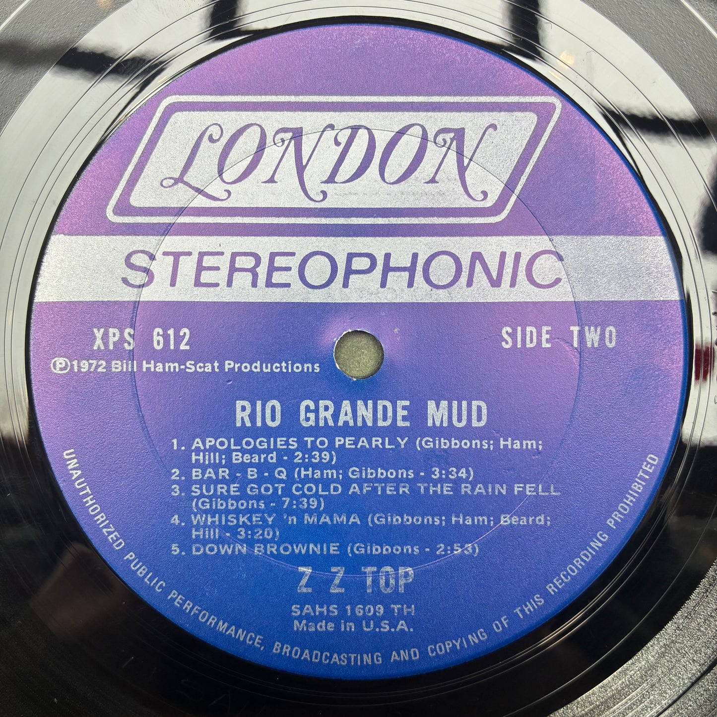 Rio Grande Mud (VINYL) | Excellent (EX) Very Good Plus (VG+) - ROCK / USED *EXCELLENT*
