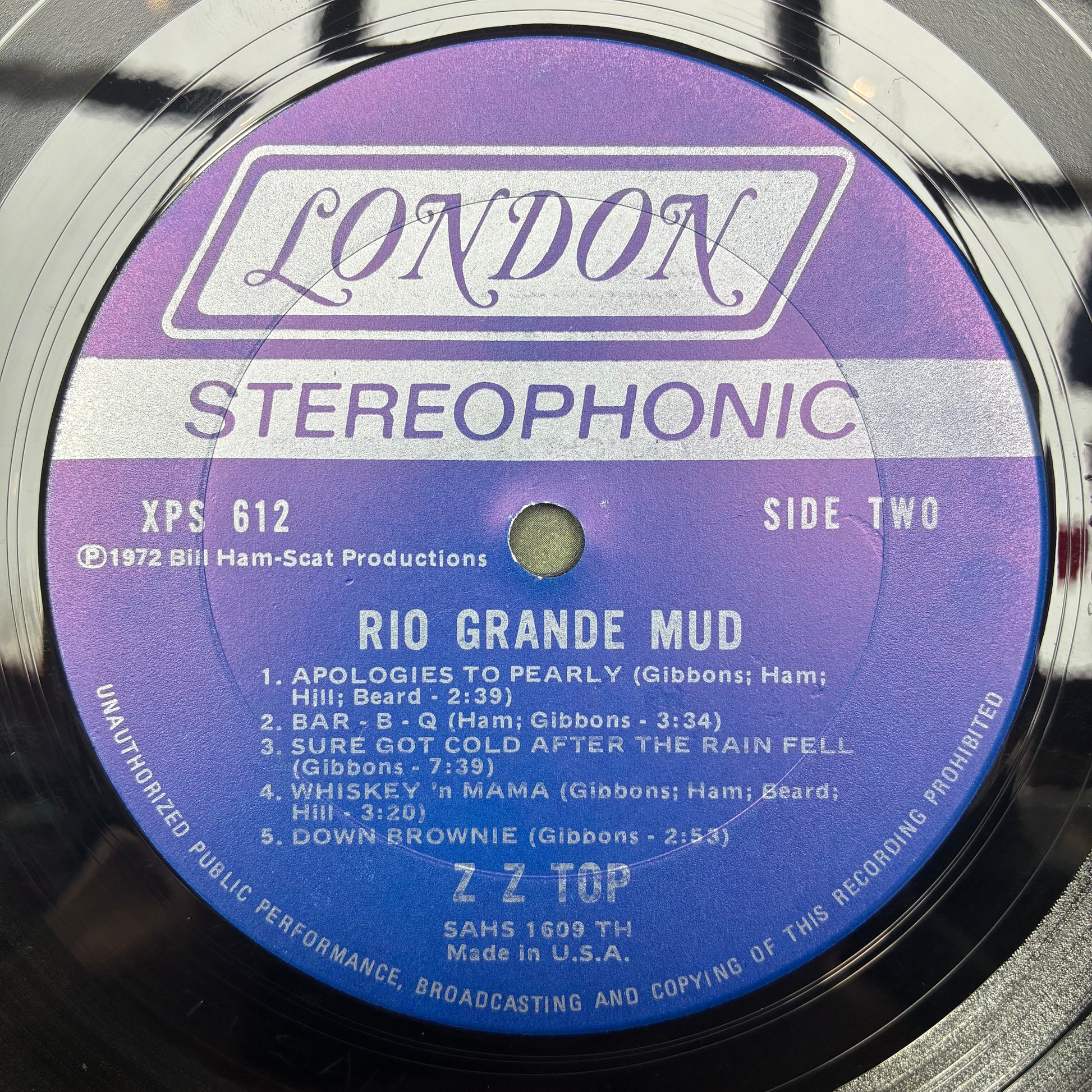 Rio Grande Mud (VINYL) | Excellent (EX) Very Good Plus (VG+) - ROCK / USED *EXCELLENT*