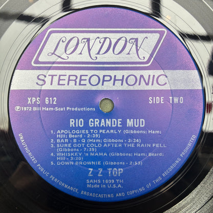 Rio Grande Mud (VINYL) | Excellent (EX) Very Good Plus (VG+) - ROCK / USED *EXCELLENT*