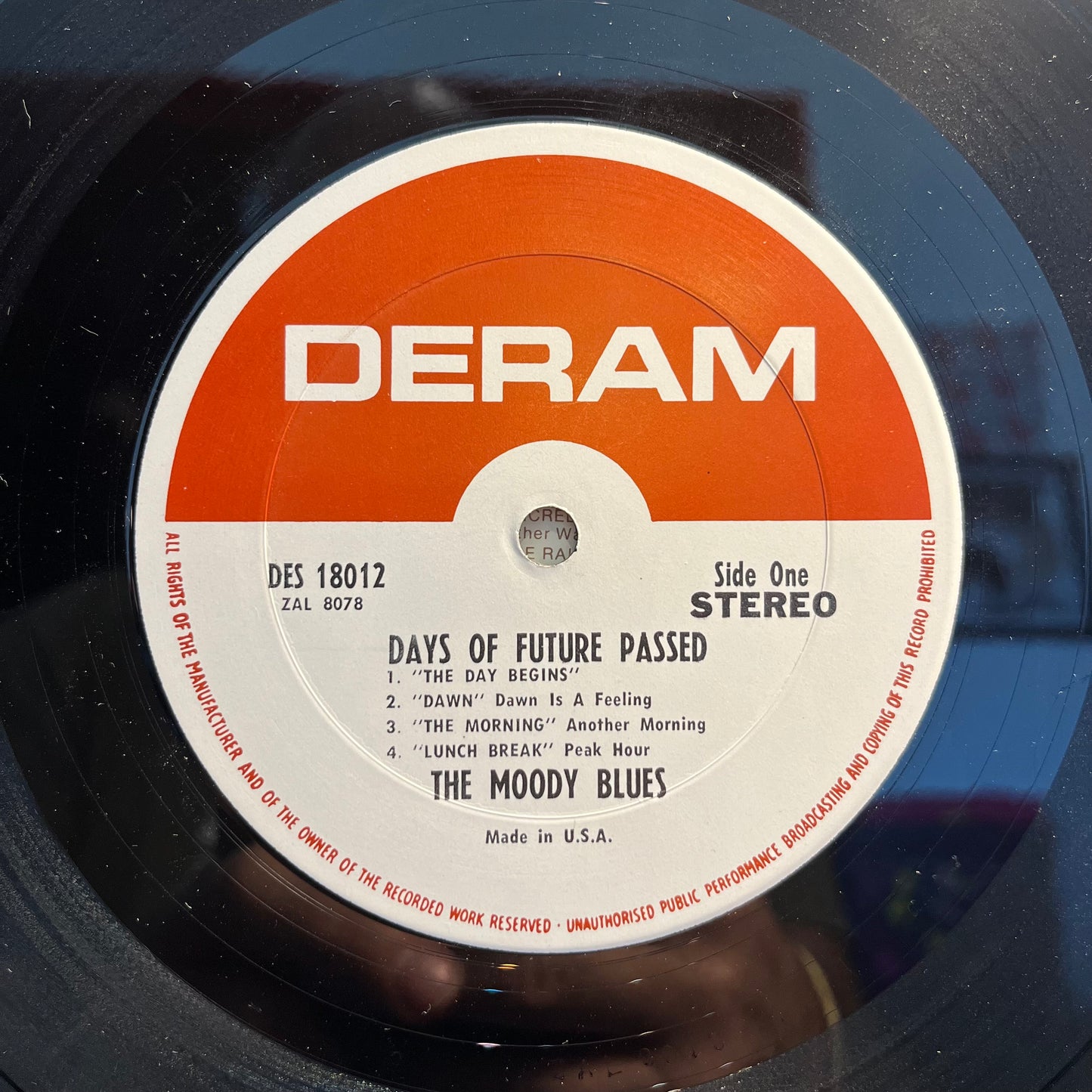 The Moody Blues - Days Of Future Passed *TERRE HAUTE* | Excellent (EX) Excellent (EX) - ROCK / USED *EXCELLENT*
