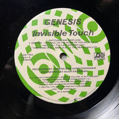 Invisible Touch (VINYL) | Excellent (EX) Near Mint (NM or M-) - ROCK / USED *EXCELLENT*