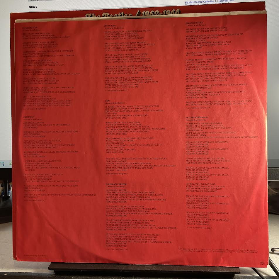 1962-1966 (2xVINYL) | Excellent (EX) Excellent+ (EX+) - ROCK / USED *EXCELLENT*