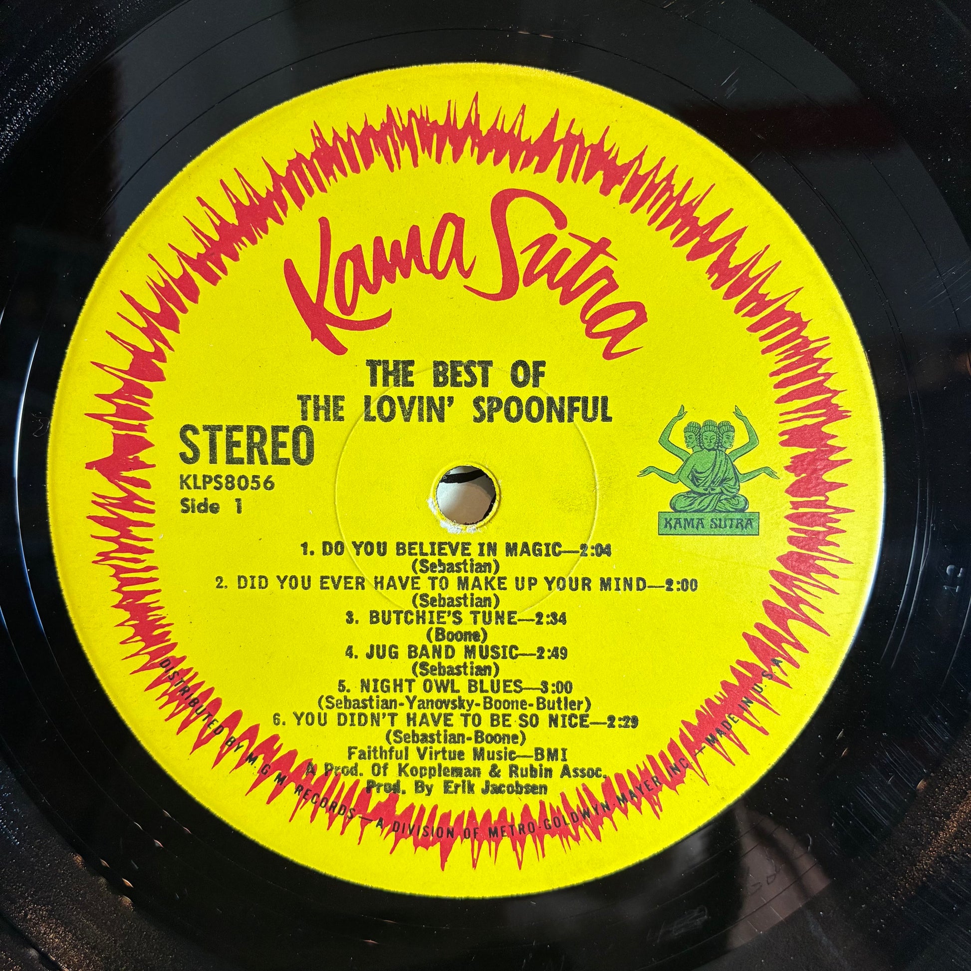 The Best Of The Lovin' Spoonful (VINYL) | Excellent (EX) Excellent (EX) - ROCK / USED *EXCELLENT*