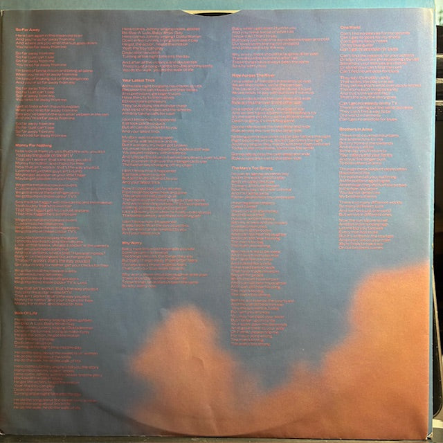 Brothers In Arms (VINYL) | Excellent (EX) Very Good Plus (VG+) - ROCK / USED *EXCELLENT*