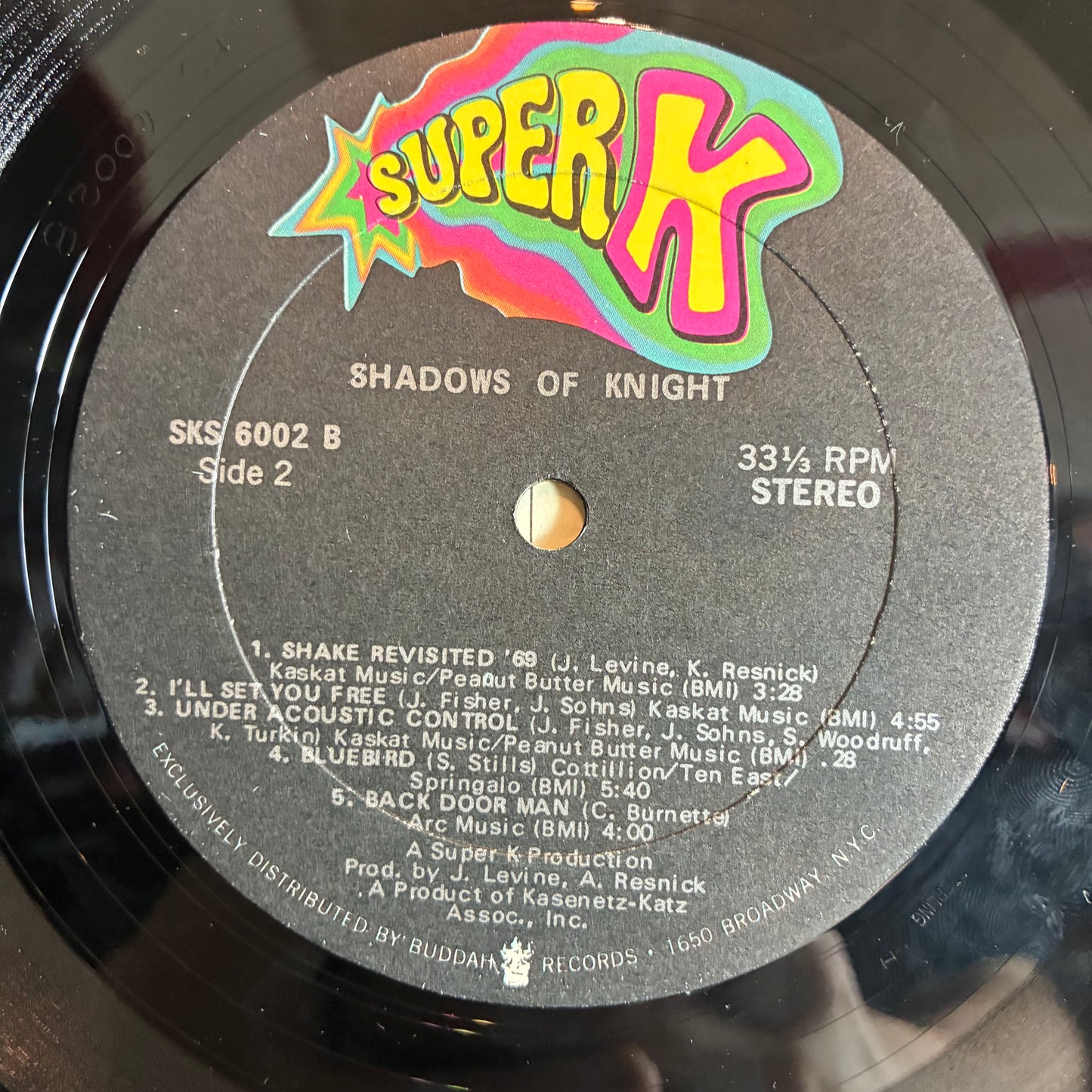 The Shadows Of Knight - Shadows Of Knight (Featuring Follow / Alone / Shake) (VINYL) | Excellent (EX) Very Good Plus (VG+) - ROCK / USED *EXCELLENT*