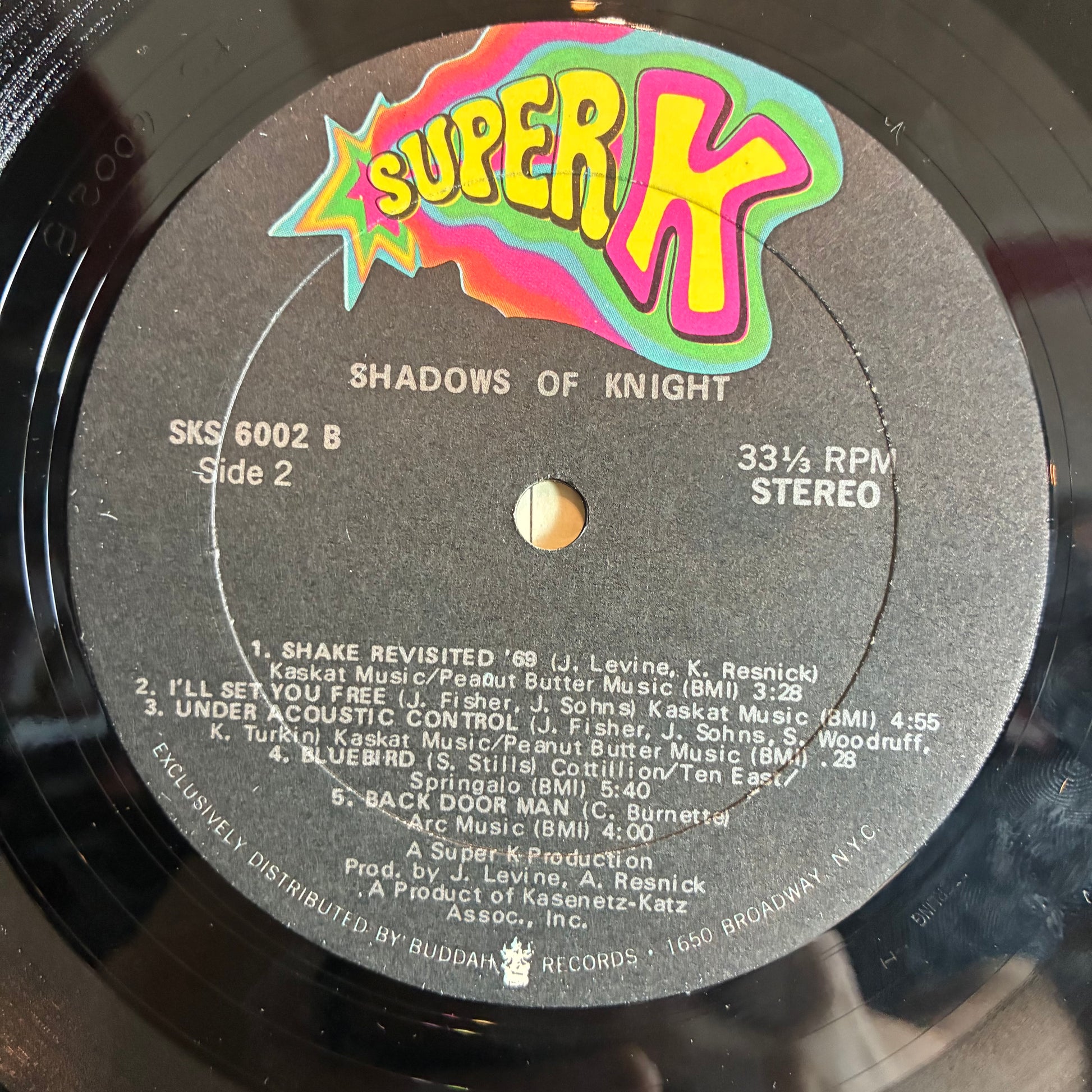 The Shadows Of Knight - Shadows Of Knight (Featuring Follow / Alone / Shake) (VINYL) | Excellent (EX) Very Good Plus (VG+) - ROCK / USED *EXCELLENT*