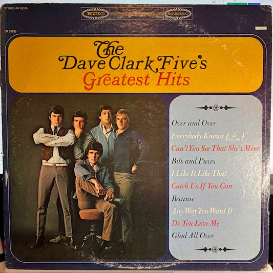 The Dave Clark Five's Greatest Hits (VINYL) | Excellent (EX) Very Good Plus (VG+) - ROCK / USED *EXCELLENT*
