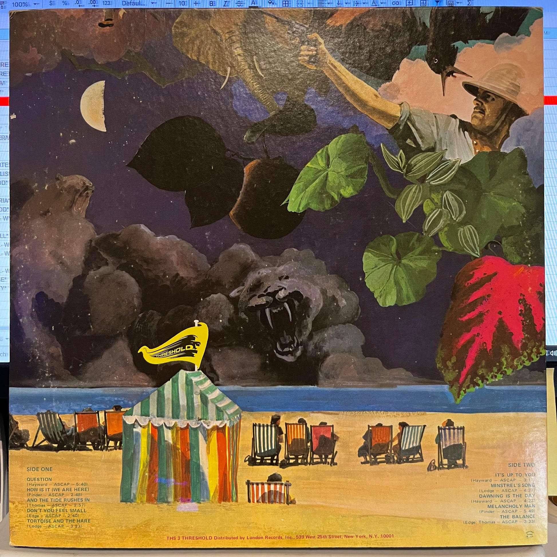 The Moody Blues - A Question Of Balance *WADDELL - W* | Excellent (EX) Near Mint (NM) - ROCK / USED *EXCELLENT*