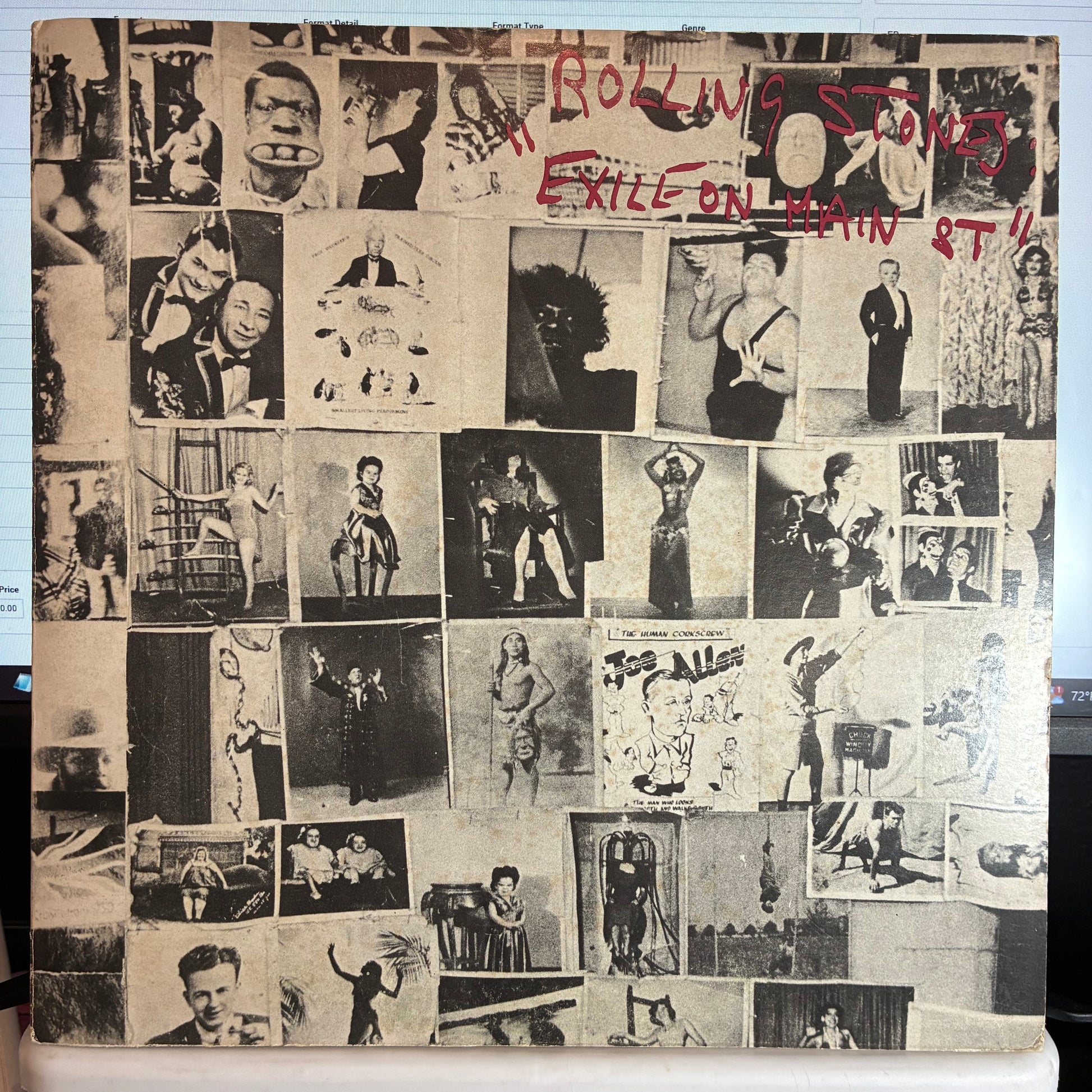 Exile On Main St (2x VINYL W POSTCARDS) | Excellent (EX) Very Good Plus (VG+) - ROCK / USED *EXCELLENT*