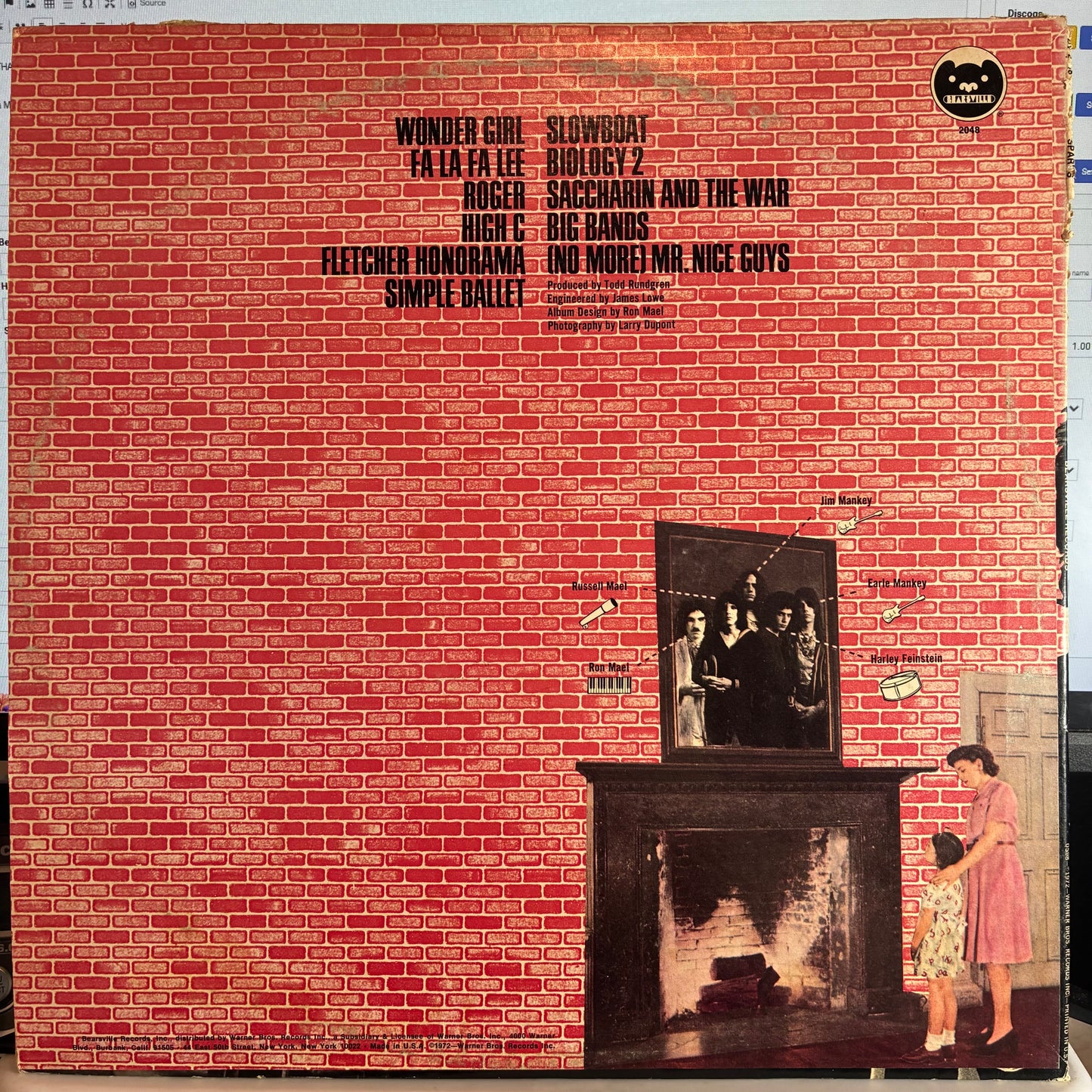 Sparks - Sparks (VINYL) | Excellent (EX) Excellent (EX) - ROCK / USED *EXCELLENT*