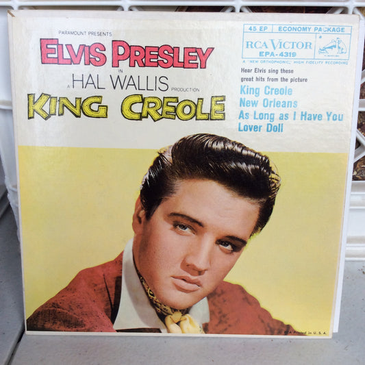 King Creole (Vol. 1) (7" VINYL) | Excellent (EX) Excellent+ (EX+) - ROCK / USED *EXCELLENT*