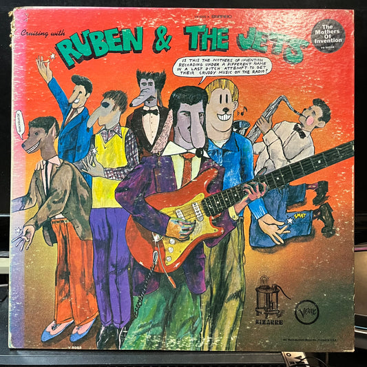 The Mothers Of Invention - Cruising With Ruben & The Jets (VINYL LP VERVE V6-5055-X 1968) | Excellent (EX) Very Good (VG) - ROCK / USED *EXCELLENT*