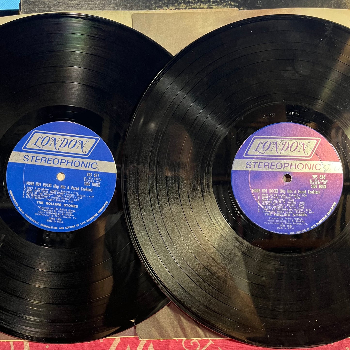 The Rolling Stones - More Hot Rocks (Big Hits & Fazed Cookies) | Excellent (EX) Very Good (VG) - ROCK / USED *EXCELLENT*