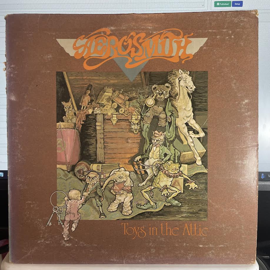 Toys In The Attic (VINYL) | Excellent (EX) Excellent (EX) - ROCK / USED *EXCELLENT*