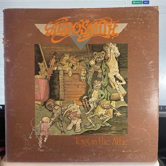 Toys In The Attic (VINYL) | Excellent (EX) Excellent (EX) - ROCK / USED *EXCELLENT*