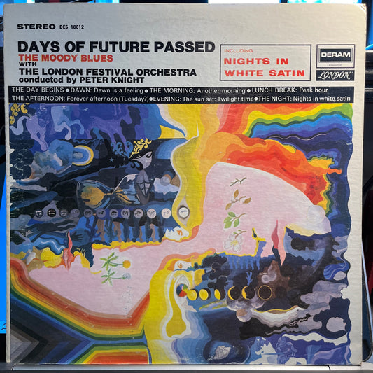 The Moody Blues - Days Of Future Passed *TERRE HAUTE* | Excellent (EX) Excellent (EX) - ROCK / USED *EXCELLENT*