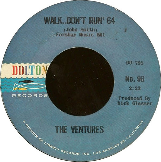The Ventures - Walk.. Don't Run '64 / The Cruel Sea | Excellent (EX) Generic - ROCK / USED *EXCELLENT*