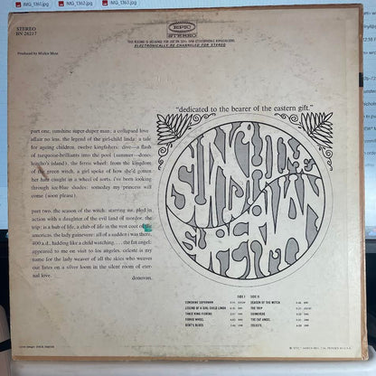 Sunshine Superman (VINYL) | Excellent (EX) Excellent+ (EX+) - ROCK / USED *EXCELLENT*